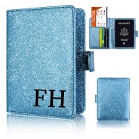 【 Cw】rfid Blocking Passport Cover-ผู้ถือหนังสือเดินทาง Monogram-ผู้ถือหนังสือเดินทางหนัง PU ส่วนบุคคล-กรณีหนังสือเดินทาง-ของขวัญแต่งงาน