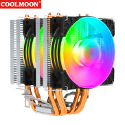 Tản Nhiệt Khí, Fan CPU Snowman M-X6 Magic Moon Led RGB Dual Fan