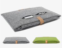 พร้อมส่ง! - กระเป๋าคอมผ้า wool felt inner collection macbook air/pro -  13 นิ้ว