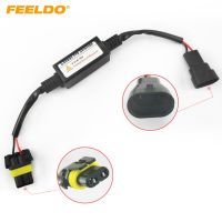 FEELDO Car Warning Canceller Capacitor Error Free Load Resistor LED Canbus Decoder for 9006 Fog light CA4303