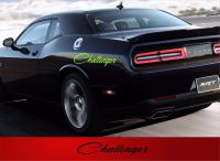 สำหรับ (2ชิ้น) XDodge Challenger Decals ไวนิลสติกเกอร์ Mopar ด้านกราฟิก Hellcat