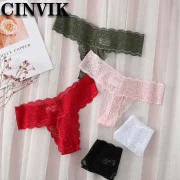 Japanese Girls Womens Faux Silk Lace Panties Bow Briefs Sheer