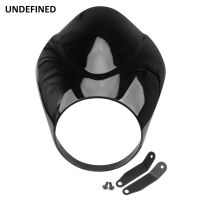 Black Motorcycle Headlight Fai  Windshield Windscreen Cover Mount For Yamaha XVS 950 SPEC BOLT Bolt 950 Essories