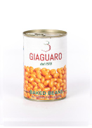 Đậu sốt cà chua Giaguaro Italia, Hộp 400gr.