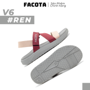 FACOTA Giày Sandal Unisex thể thao Facota V6 R10-HỒNG PHỐI ĐẾ XÁM