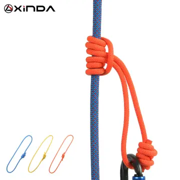 XINDA Camping Rock Climbing Safety Equipment Grasp Rope Devices Automatic  Lock Karabiner Anti Fall Protective Gear Survival