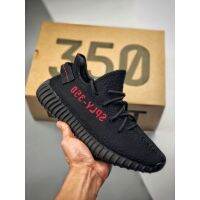 2023 Original 2.13 a Wolesaler info 350 Boost V2 Black Red Letter Running Shoes For Women Sneakers For Men Low Cue Shoes Couple Standard Size: 36-46