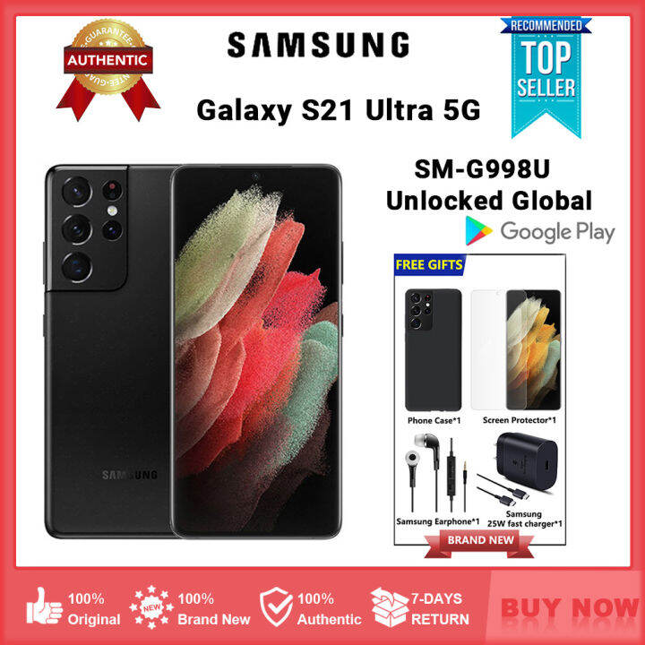 Galaxy S21 Ultra 5G 256GB - Black - Unlocked