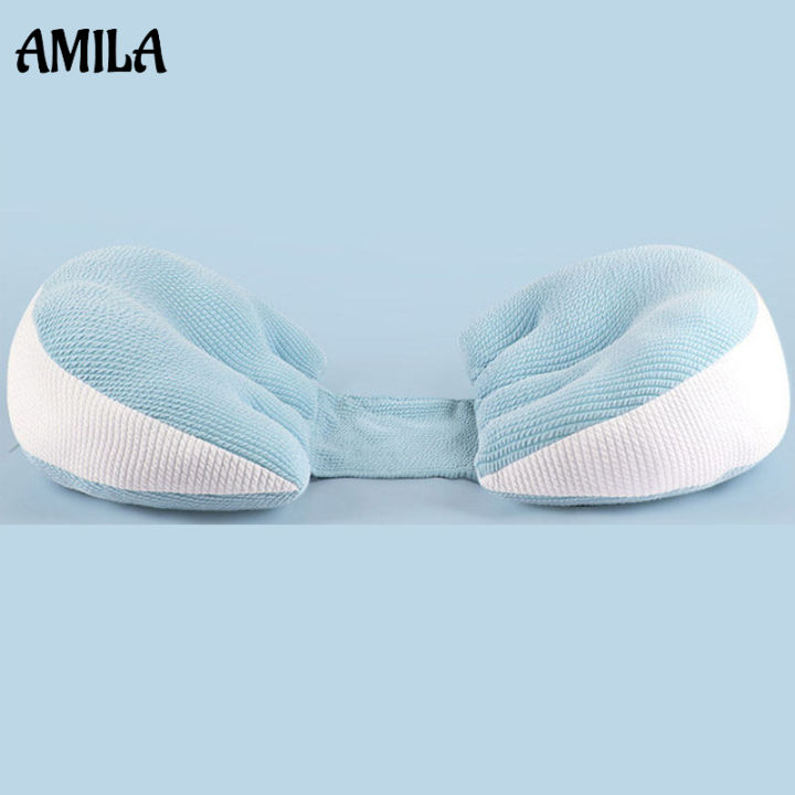 amila-หมอน-หมอนคนท้อง-หมอนรองคนท้อง-ใยฝ้าย-หมอนให้นมลูก-รองรับพนักพิง-pregnant-pillow-หมอนรองคนท้อง-hug-หมอนข้างคนท้อง-ปกป้องแผ่นรองกระดูก