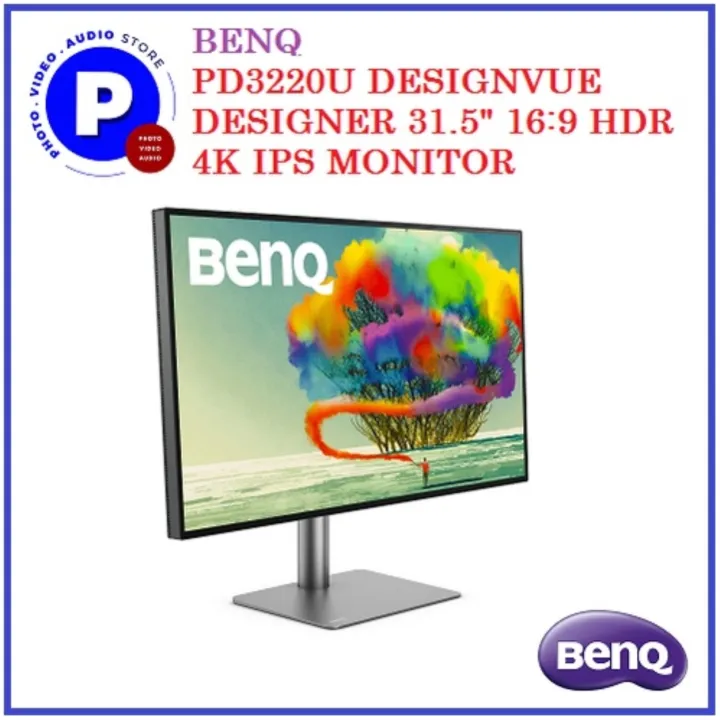 BENQ PD3220U DESIGNVUE DESIGNER 31.5 16:9 HDR 4K IPS MONITOR | Lazada PH