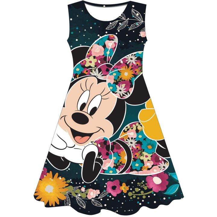 disney-princess-minnie-dress-summer-children-clothes-dress-mini-dress-baby-girl-short-mickey-mouse-dress-1-2-3-4-5-6-7-8-9years