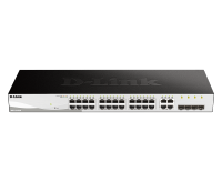 D-Link 24-port UTP 10/100/1000Mbps, 4-port Gigabit SFP(DGS-1210-28)