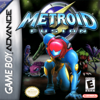 ตลับ GBA Metroid Fusion ( USA )