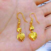 ™▣ New fashion gold-plated earrings femininity gold-plated long-lasting anti-allergic hook earrings earrings earwire earrings