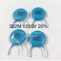 10ชิ้น 0.0033UF 332M=3.3NF 3300PF  1250V 20% ขาห่าง10มิล คาปาซิเตอร์ เซรามิก capacitor Ceramic ตัวเก็บประจุ คุณภาพเต็ม100% ใหม่แท้ เกาหลี อะไหล่อิเล็กทรอนิกส์