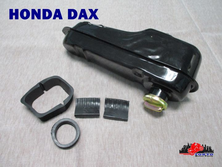 honda-dax-oil-tank-set-black-ชุดถังน้ำมัน-ถังน้ำมัน-พร้อม-อุปกรณ์ติดตั้ง