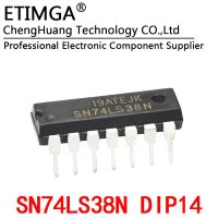 5PCS/LOT 74LS38 SN74LS38N DIP-14 Gate/inverter chip WATTY Electronics