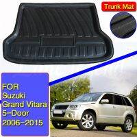 พรมกระโปรงหลังรถหลังสำหรับ Suzuki Escudo Grand Vitara Nomade 2006 2007 2008 2009 2010 2011 2012 2013 2014 15ถาดวางพื้นที่รองเท้าสินค้า