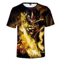 2021ขายร้อน Saint Seiya ผู้ชายผู้หญิงฤดูร้อนเสื้อลำลองแขนสั้น Saint Seiya streetwear อะนิเมะ TEE SHIRT