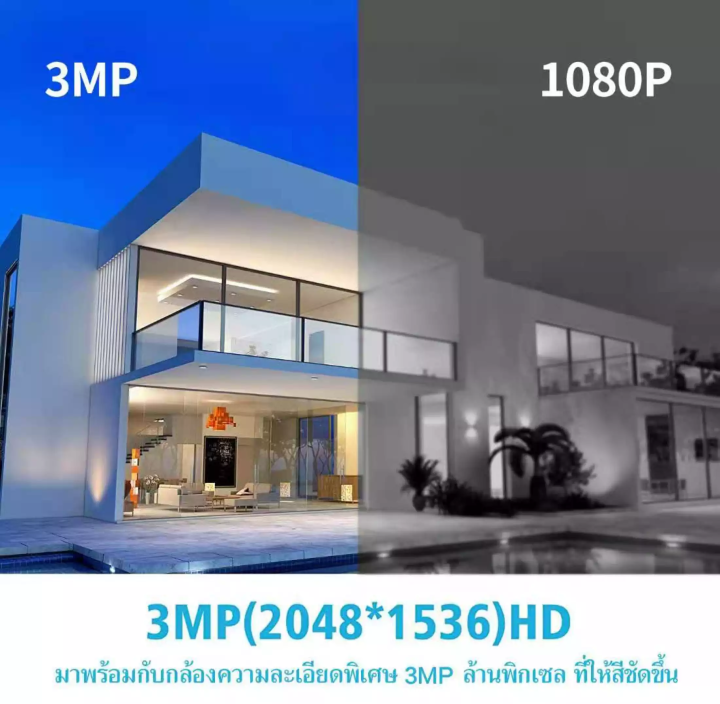 ekcam-กล้องวงจรปิด-กล้องวงจรปิดไร้สาย-full-hd-wifi-wirless-ip-camera-3ล้าน-5ล้านพิกเซล-5-เสา-ฟรีอะแดปเตอร์-ฟรี-app-v380-pro-กล้องอินฟราเรดสำหรับกล้องวงจ