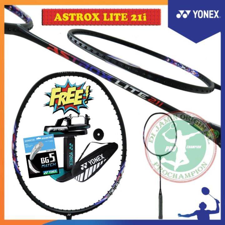 Raket Badminton YONEX ASTROX LITE 21i 27i I SERIES ORIGINAL | Lazada ...