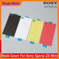 MagicMeta เคสกระจกที่อยู่อาศัยสำหรับ Z5 Xperia Z5กะทัดรัด E5803ขนาดเล็ก E5823ด้านหลังประตูกระจกด้านหลังฝาครอบหลังไม่มีชิ้นส่วน NFC