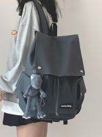 Uniqlo 2023 New schoolbag female high school ins popular logo tooling birthday department of the university of large capacity backpack female leisure backpack male the original