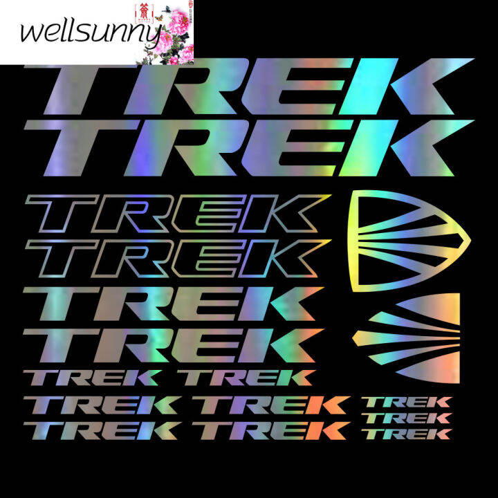 Wellsunny TREK Vinyl decals frame stickers mountain bikes Lazada PH