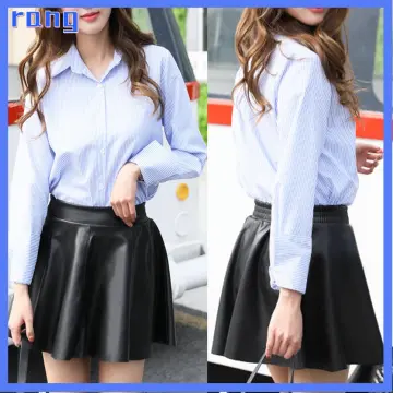 Shorts & Skirts, Korean Black Mini Skirt With Flare