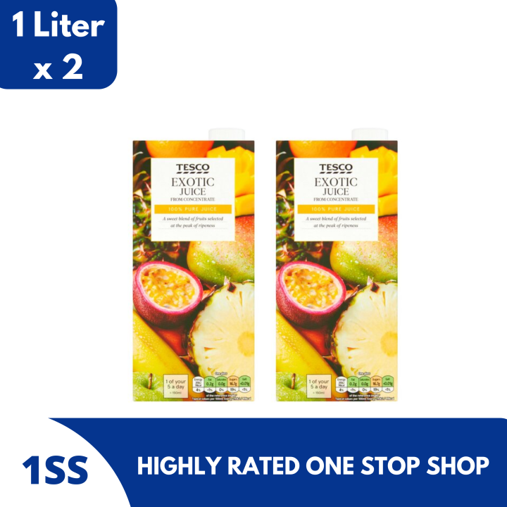 Tesco Exotic Juice Drink, 1Liter set of 2 | Lazada PH