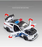 1:32 M4 IM GT ตำรวจ Mans รถแข่งฟรี Wheeling High Light Sport Racing รถรุ่น Diecasts &amp; ของเล่นยานพาหนะรถโลหะผสมของขวัญเด็ก