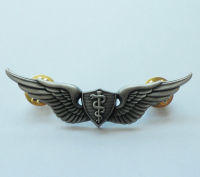 tomwang2012. WWII US Army Basic Flight Surgeon Badge pin