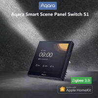 Aqara S1 Zigbee กล่องควบคุมฉากอัจฉริยะ3.0 "IPS หน้าจอสัมผัสหน้าจอสีแอพสมาร์ทโฮม Siri การควบคุมด้วยเสียงรองรับ HomeKit