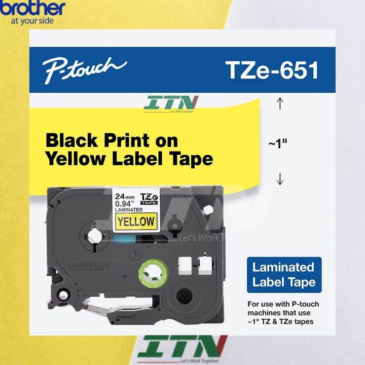 Nhãn in Tze-651 Brother sẽ giúp bạn tiết kiệm rất nhiều thời gian khi làm việc, đồng thời đảm bảo chất lượng của những sản phẩm được in ra. Với sự linh hoạt và đa năng, Tze-651 Brother đáp ứng các nhu cầu in ấn khác nhau cho cả cá nhân và doanh nghiệp.