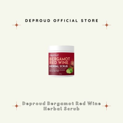 Deproud Bergamot Red Wine สครับผิว สูตรใหม่ (ปริมาณ 500 กรัม)