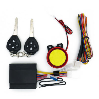 Motorcycle Burglar Alarm Remote Activated Motorcycle Alarm with Remote Control &amp; Buttons Moto Scooter DirtBike Theft Protection
