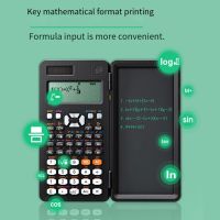 Scientific Calculator with LCD Notepad 991MS 991ES Professional Portable Foldable Solar Calculator for School Students Office Calculators