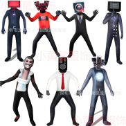 bizarre clothing Horror Game Titan TV Man Speaker Monitor Camera Man Anime