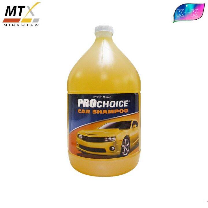 Microtex Prochoice Shampoo 1Gal (pH Neutral 4 Liters MTX Car Care