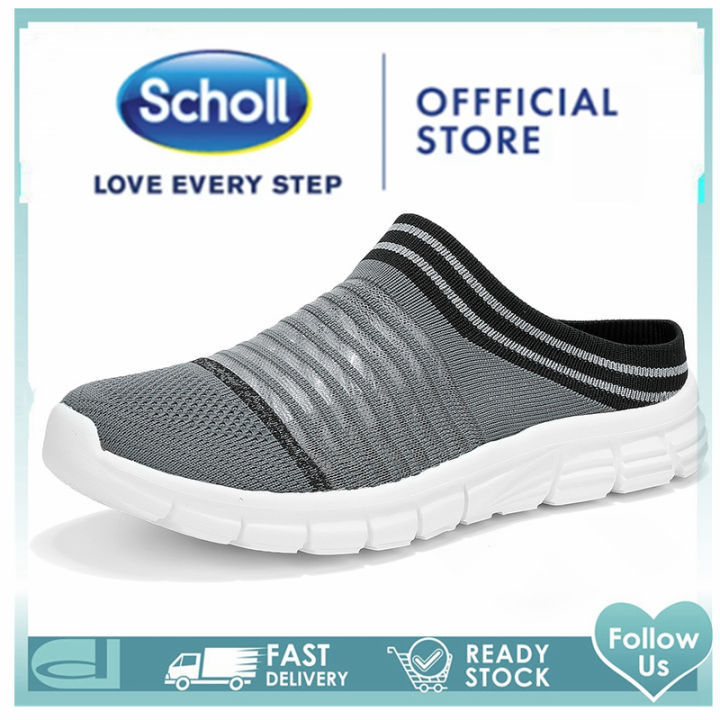 สกอล์-scholl-รองเท้าสกอลล์-scholl-รองเท้า-scholl-รองเท้าแตะแฟชั่นครึ่งเพนนี-ผู้ชายloafersสบายรองเท้าเปิดส้นรองเท้ากีฬาผู้ชายรองเท้าน้ำหนักเบารองเท้าผ้าใบผู้ชายรองเท้าผ้าใบระบายอากาศผู้ชาย-รองเท้าผู้ชา