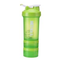 Shake the cup three sports cup fitness protein powder shake cup plastic cup with logo --ydsb230731№