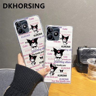 DKHORSING 2023เคสใหม่สำหรับ Realme C53 C55 C55NFC C30 C30S C31 C33 C35ลายแมวการ์ตูนน่ารักซิลิโคนนิ่มฝาครอบ Realmec53 Realme C55 NFC