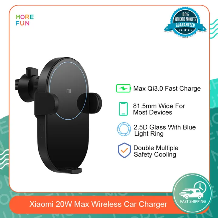 Xiaomi Mi 20W Wireless Car Charger ที่ชาร์จในรถยนต์ ที่ชาร์จไร้สายในรถ ...