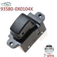 93580-0X0104X ใหม่สำหรับ Hyundai I10เครื่องยกไฟฟ้าสวิตช์หน้าต่างไฟฟ้าปุ่ม935800X010 4อุปกรณ์เสริมรถยนต์