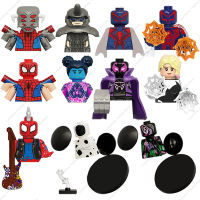 Marvel Superheroes ข้าม Spider-Verse 2099 Gwen Stacy Spot Mini Action Figures Building Blocks ของเล่นเด็ก