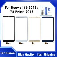 High Quality Touch screen For Huawei Y6 2018 / Y6 Prime 2018 Touch Screen Panel Digitizer Sensor Front Glass lens Replacement