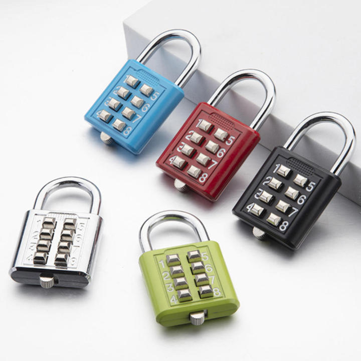 8-digits-password-lock-zinc-alloy-padlock-combination-padlock-8-digits-password-lock-travel-code-lock-smart-luggage-lock-anti-theft-code-lock-suitcase-lock-keyed-padlock-password-code-lock-travel-lock