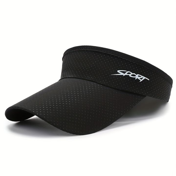 swr-050หมวกกันแดดกีฬาวิ่งเทนนิสกอล์ฟป้องกันรังสียูวีกันแดดระบายอากาศได้แห้งเร็วสำหรับผู้ชายผู้หญิง