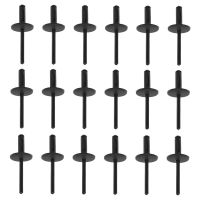 100Pcs Car Bumper Fender 6mm Hole Plastic Rivets Fasteners 51717002953 for -BMW Auto Inside Decorative Retaining Clip