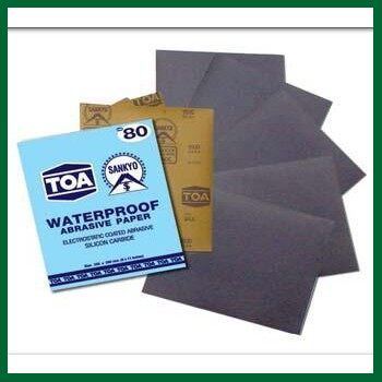 [ส่ง KERRY] กระดาษทรายน้ำ กระดาษทราย กระดาษทรายTOA สินค้าคุณภาพ ถูกและดี เบอร์ 80-2000 กระดาษทรายขัด กระดาษทรายขัดเหล็ก ส่งทุกวัน เก็บเงินปลายทาง